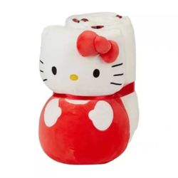 Hello Kitty Character Pillow And Throw Set