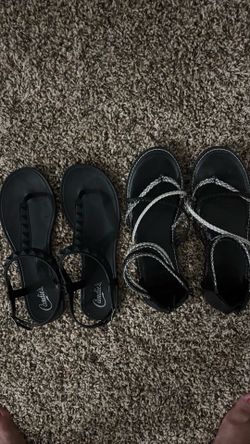 Sandals size 7 $5