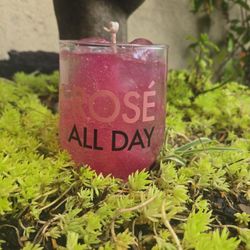 Beautiful Gel Wax Rose Candle -Handmade