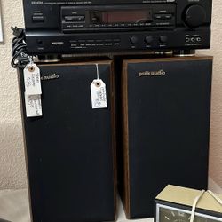 Polk Audio Speakers And Demon Receiver 