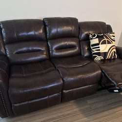 3-Piece Sectional Recliner | Pulldown Console | Project Piece