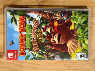 Donkey Kong Country Returns HD Nintendo Switch