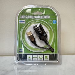 Plugable 10 Meter (32ft) USB 2.0 Active Extension Cable Type A Male to A Female