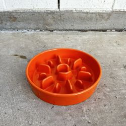 Medium Dog Bowl Slow feeder Heavy Ceramic 