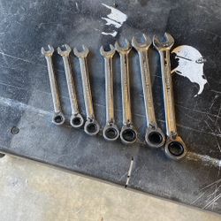 SAE Gear Wrench 