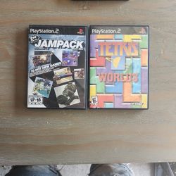 Ps2 Tetris and ramp pack demo disc