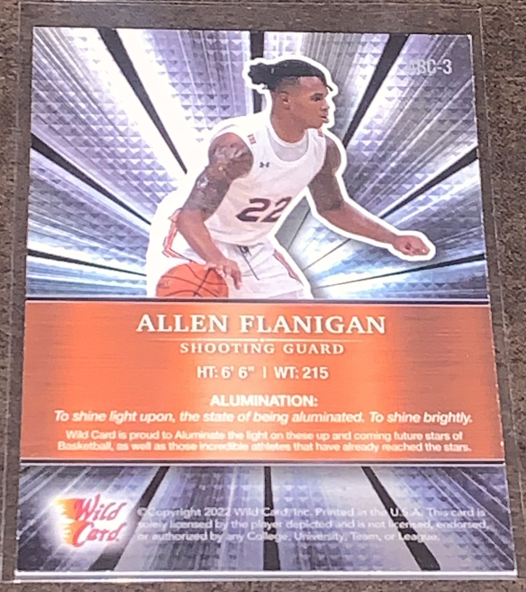 PRC Allen Flanigan Rookie Wild Card