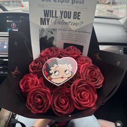 Valentine bouquet ramos 