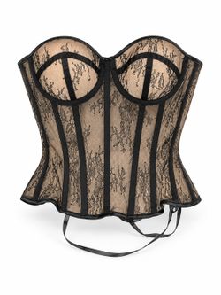Black Lace Overbust Corset “ Perfect Corset “