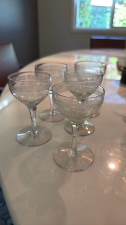 Cocktail glasses