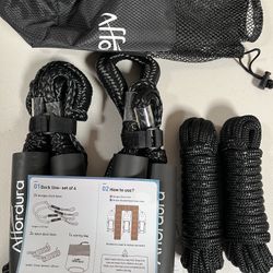 4 Pieces Boat Dock Line . Nylon Strong Material .