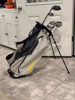 Partial Set of Golf Clubs