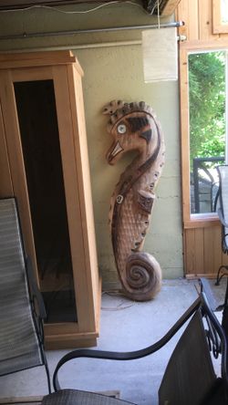 Seahorse Carving