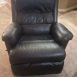 Black Rocker Recliner Chair