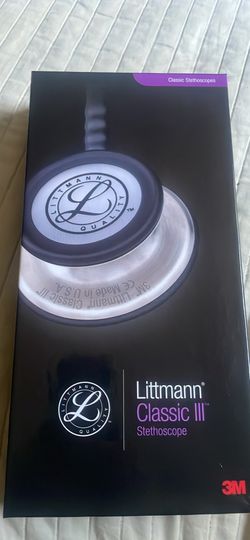 Littmann Classic III Stethoscopes - Burgundy, Stainless Steel
