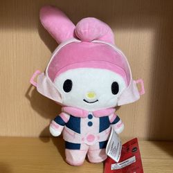 sanrio my melody my hero academia plush 