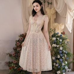 Sugar Veil Corset Dress