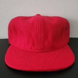 Men's J. Crew Wool Red Hat (Size: S/M)