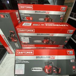Craftsman V20 Max Brushless Cordless Chainsaw