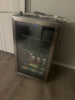 Mini beer fridge