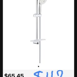 Tempesta 2.5 GPM Multi Function Hand Shower Includes Slide Bar and Hose