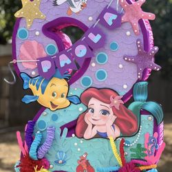 Number 2 Little Mermaid Piñata 