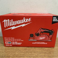 Milwaukee 2623-20 M18 18V Lithium-Ion Cordless 3-1/4 in. Planer (Tool-Only)