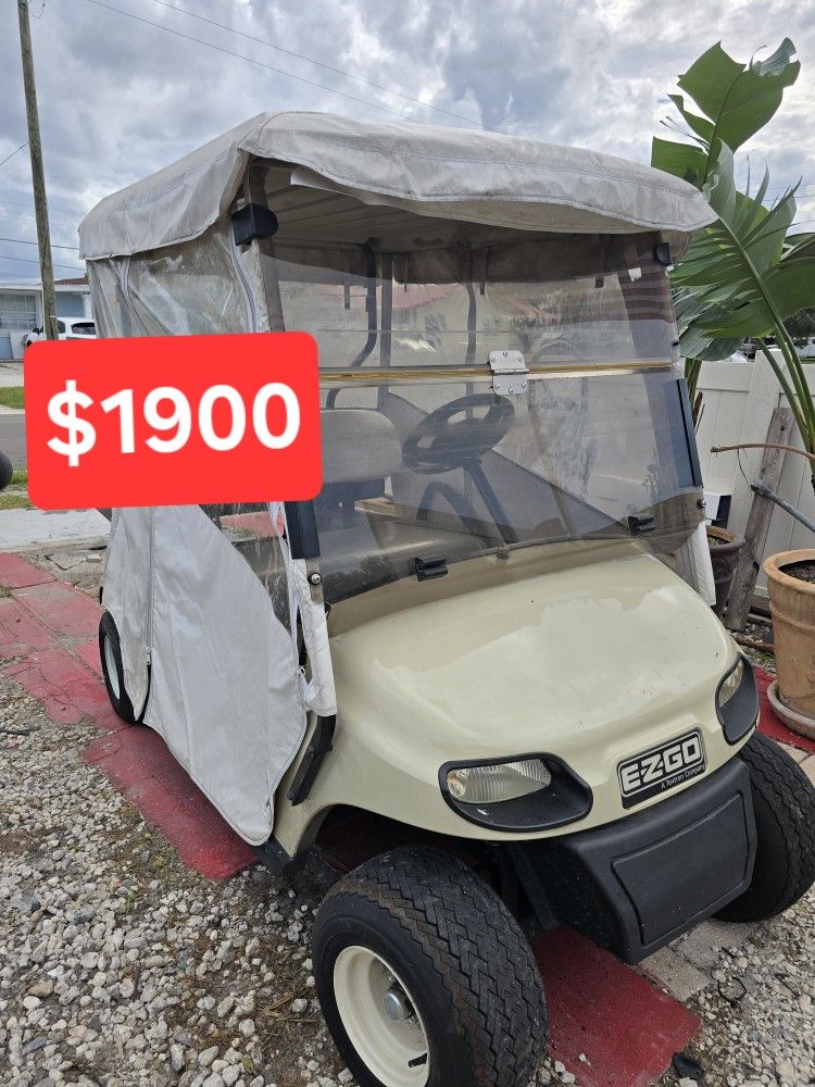 48V EZGO GOLFT CART RUNS GOOD 