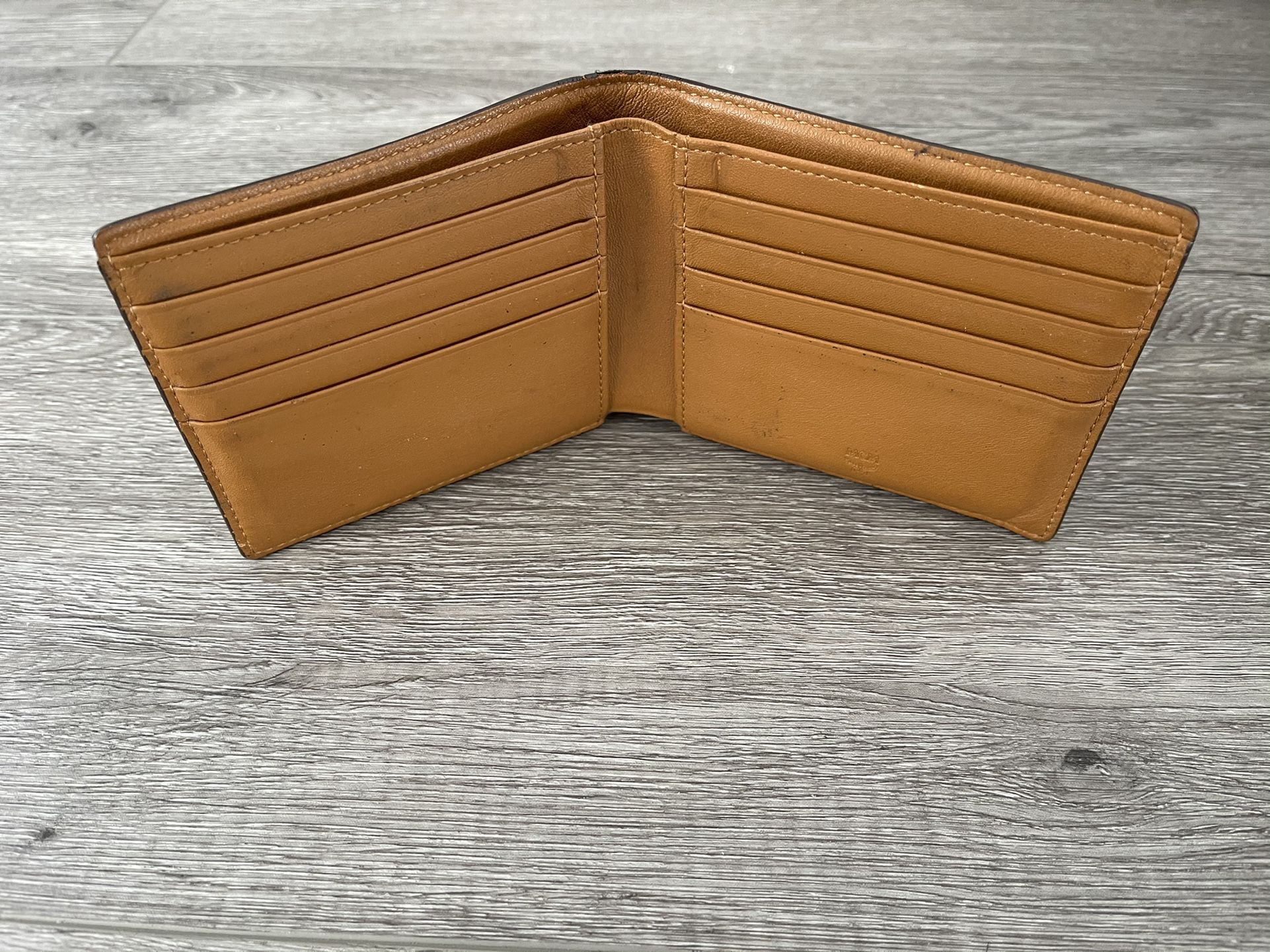 MCM Monogram Wallet Cognac