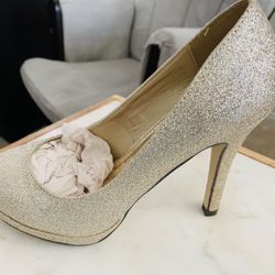 Gold Formal Shoes