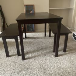 Dining Table With Bench Seats