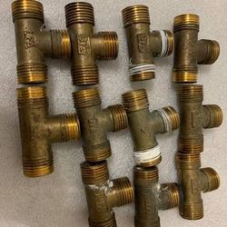 Brass branch Tee1/2 in. Compression X 1/2 in. - $6