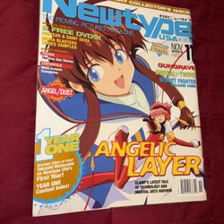NEWTYPE USA Magazine 2003 November - Angelic Layer - w/DVD