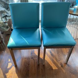 Teal Chairs