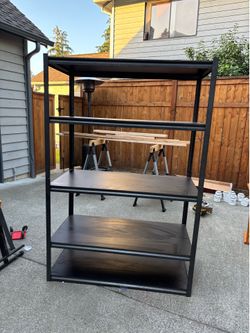 Garage shelf unit