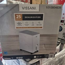 Vissani 25 Pints Dehumidifier 