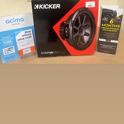 Kicker 12" Subwoofer 