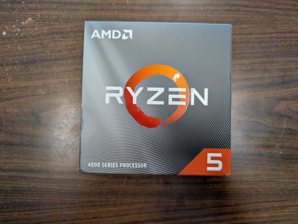 Amd Ryzen 5 4500 AM4 CPU Processor New In Box