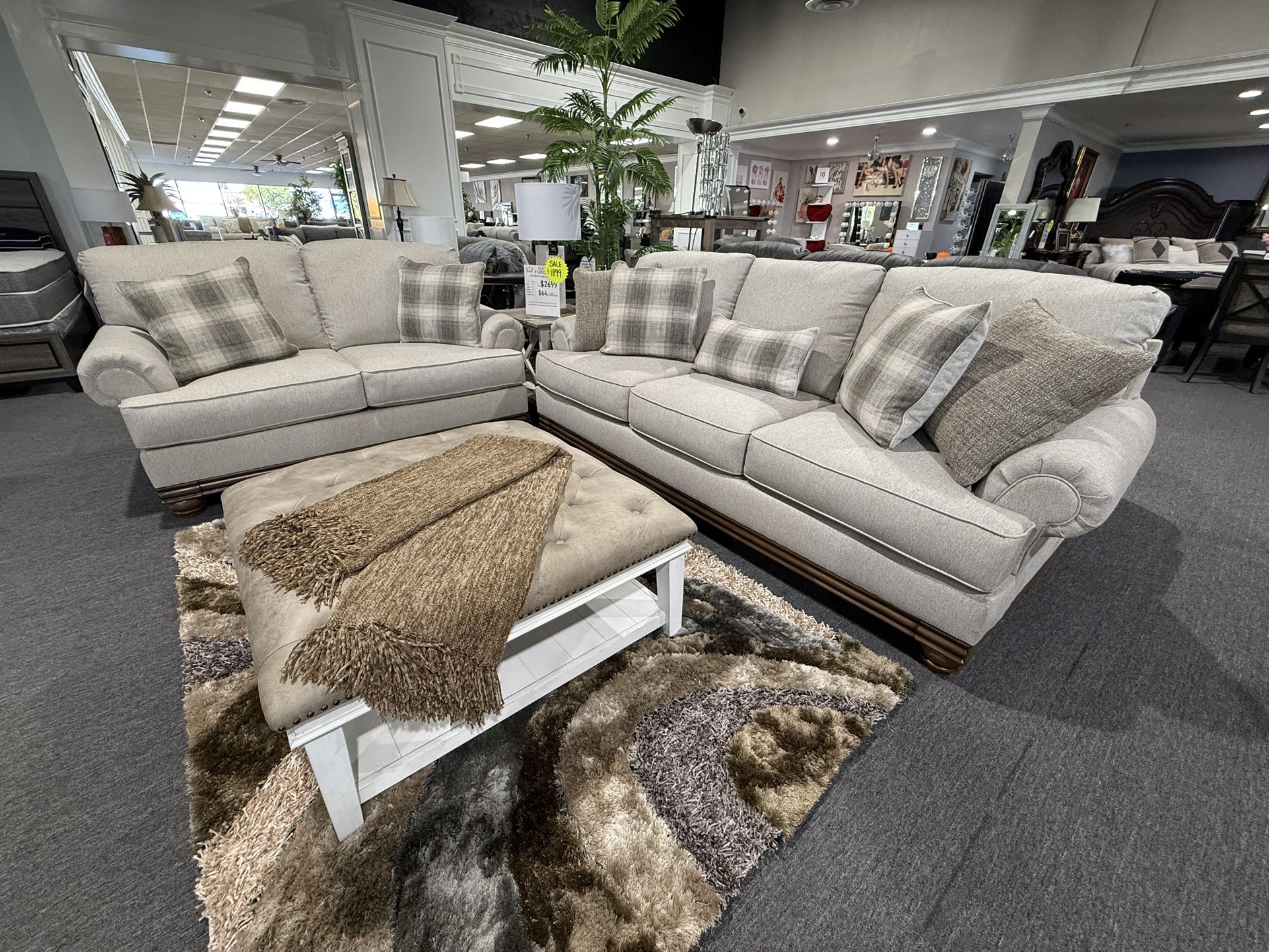 2 Pc Sofa And Loveseat