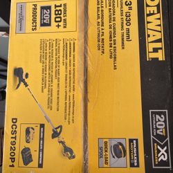 Dewalt Trimmer Brushless Dcst920p1 Battery And Charger