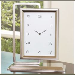 Clock With Mirror In The Back...Nice