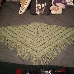 Handmade Crochet Boho Shall And Headband 