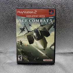Ace Combat 5 The Unsung War Sony PlayStation 2 PS2 , TESTED & WORKING! Complete