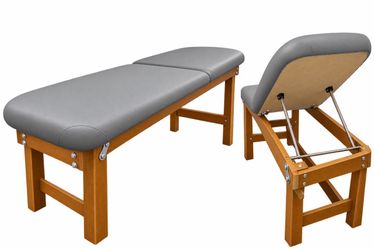 Stationary Massage/exam Table with Adjustable Backrest