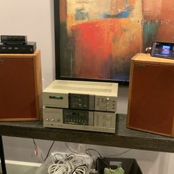 Pioneer SX-6 StereoReceiver and CT-6R Cassette Tape Deck Gorgeous Sound