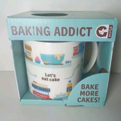 Ginger Fox Novelty Baking Addict Coffee Mug