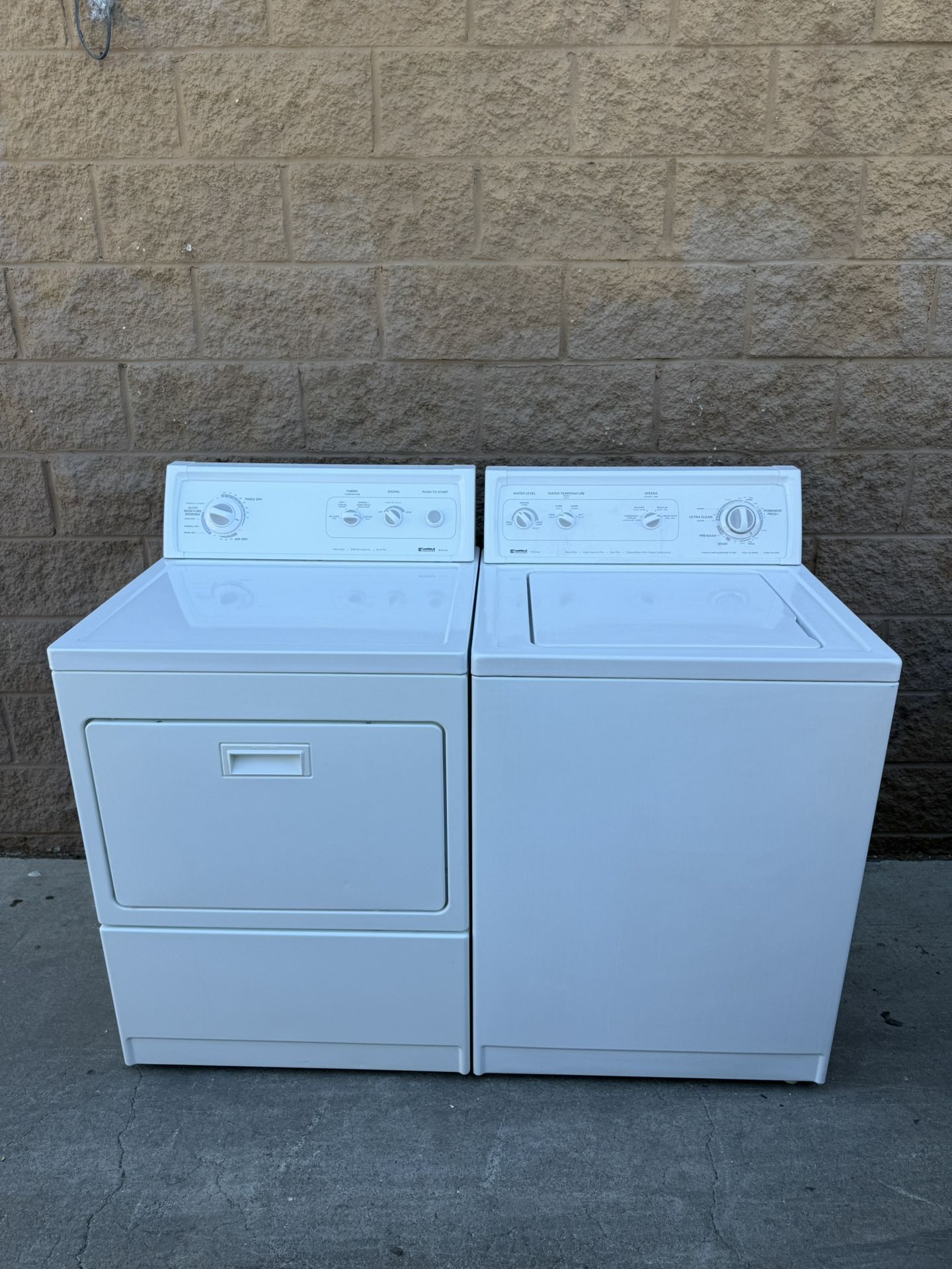Kenmore Washer/Dryer Set 