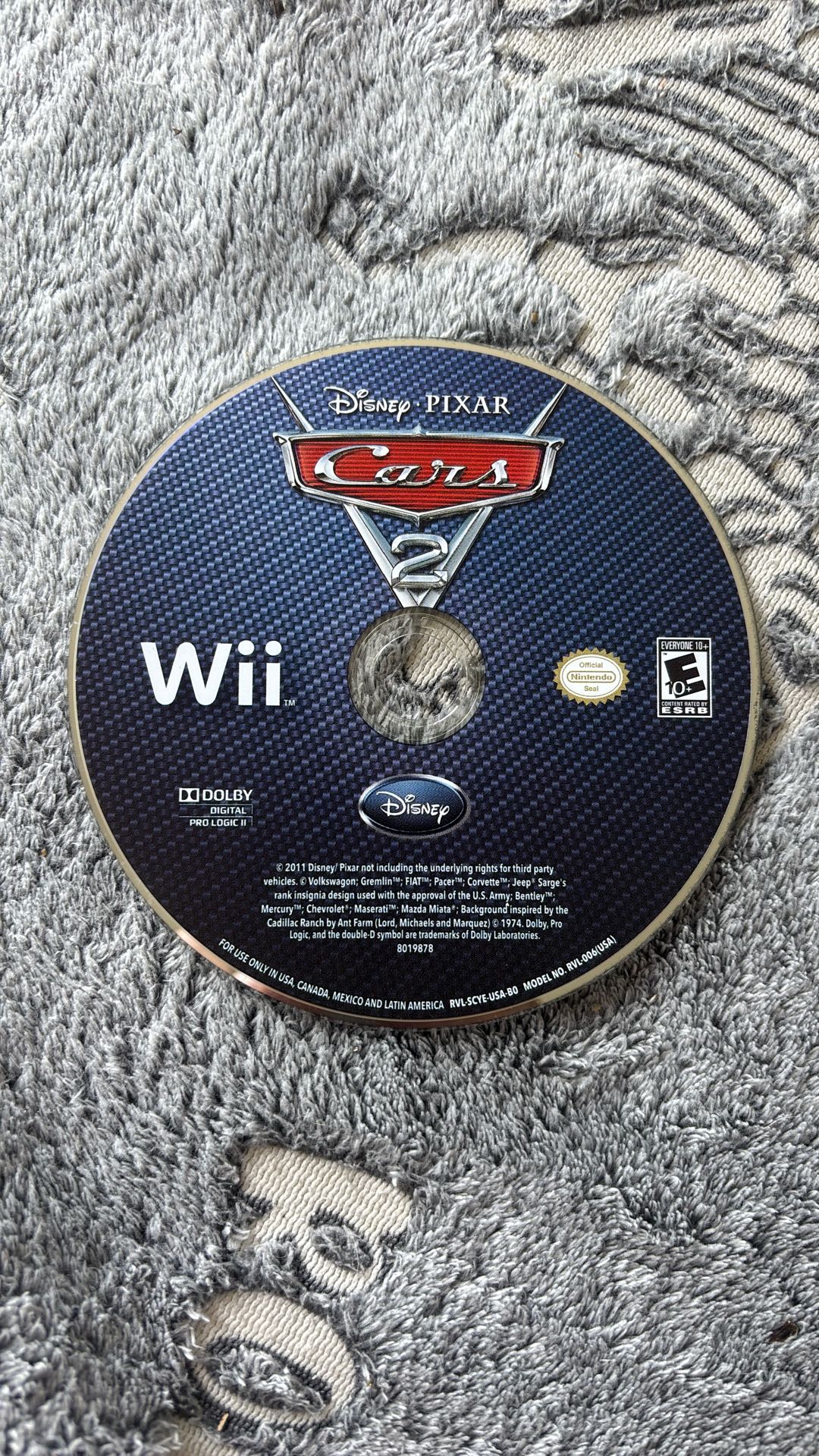 Cars Wii