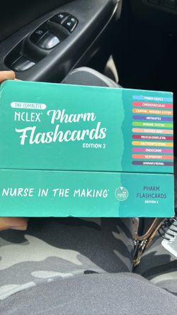 Nursing school bundle and pharm flashcards
