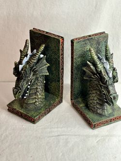 Dragon Bookends